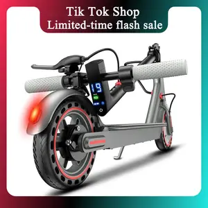 TTS D8 Electric Scooters for Adults 350W Motor 19MPH Top Speed Foldable E-Scooter with Dual Braking App Control Best Christmas Gift，iron frame,Not waterproof