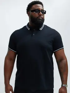Classy Short Sleeve Polo - Black