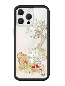 Wildflower Cases - Mice Friends, Limited Edition iPhone Case | Custom Protective Animal Dainty Cute Trendy Picnic Sweet Adventure Durable Cellphone Protection