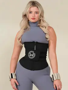 What Waist Define Band Waist Trainer with SweatTech Technology for Compression Shapewear