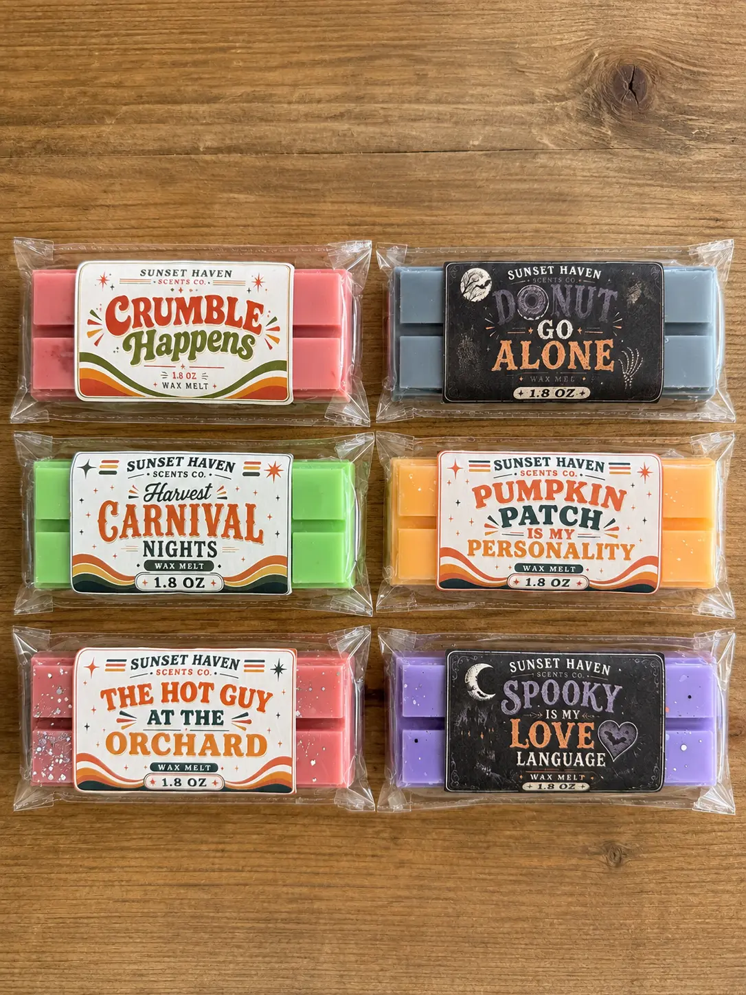 Cozy Fall & Spooky Halloween Wax Melts | 1.8 oz
