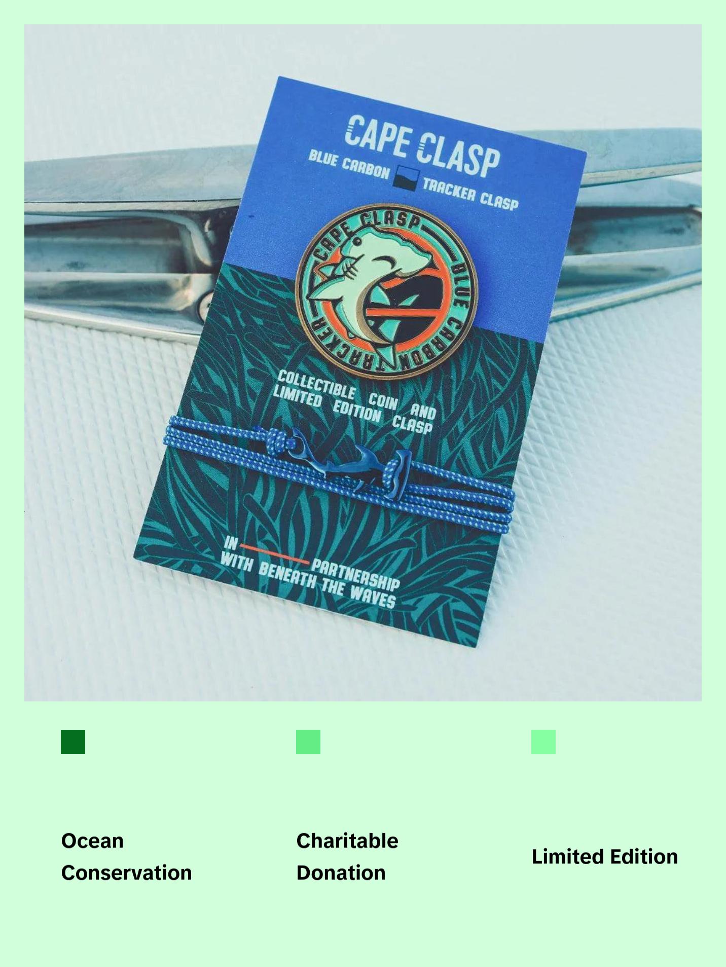 Hammerhead Shark Tracker Bracelet – Real-Time Shark Tracking, Ocean Conservation Jewelry | Cape Clasp Hammerhead Shark Tracker Bracelet – Real-Time Shark Tracking, Ocean Conservation Jewelry | Cape Clasp