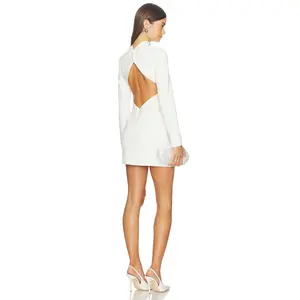 Lovers and Friends Antonella Mini Dress in Ivory