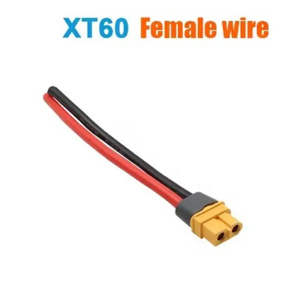OMCH XT60 12 Male Female Plug Connector With Silicone Wire Cable For RC Airplane or Drone Car