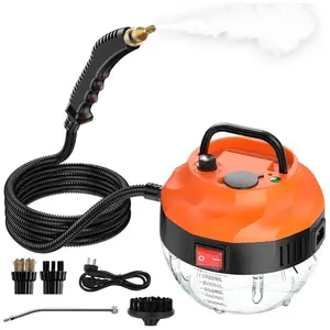 Portable 3800W Steam Cleaner Handheld Design 10s Heat Up 50-400ML/Min Steam Output for Multi Surface Cleaning Home Car Office Use