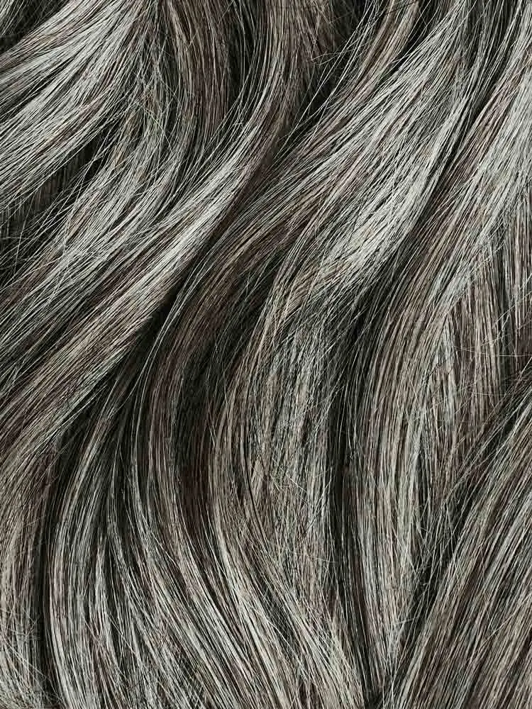 16" Light Gray Ponytail Extension (100g)