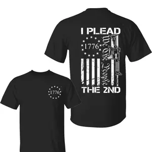 I Implore The Second Amendment T-Shirts, Men'S Casual Short-Sleeved Summer T-Shirts, 4th of July Shirt, 250 Years America T-Shirt,  Men Gifts Top Cotton Graphic T-Shirts For Men And Women