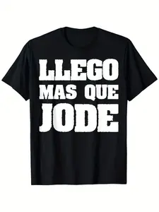 Funny Saying Spanish Latin Puerto Rico T-Shirt, Loose style new unisex short-sleeved T-shirt, casual and comfortable, 100% cotton, S-XXXL