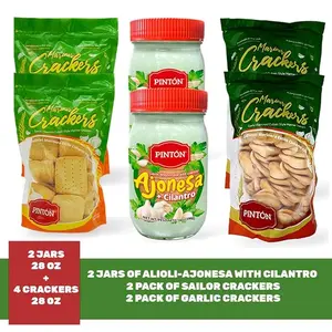 Pintón Triple Combo: Cuban Biscuits, Garlic Biscuits & Ajonesa con Cilantro (Ahorra más) Snack Cooky