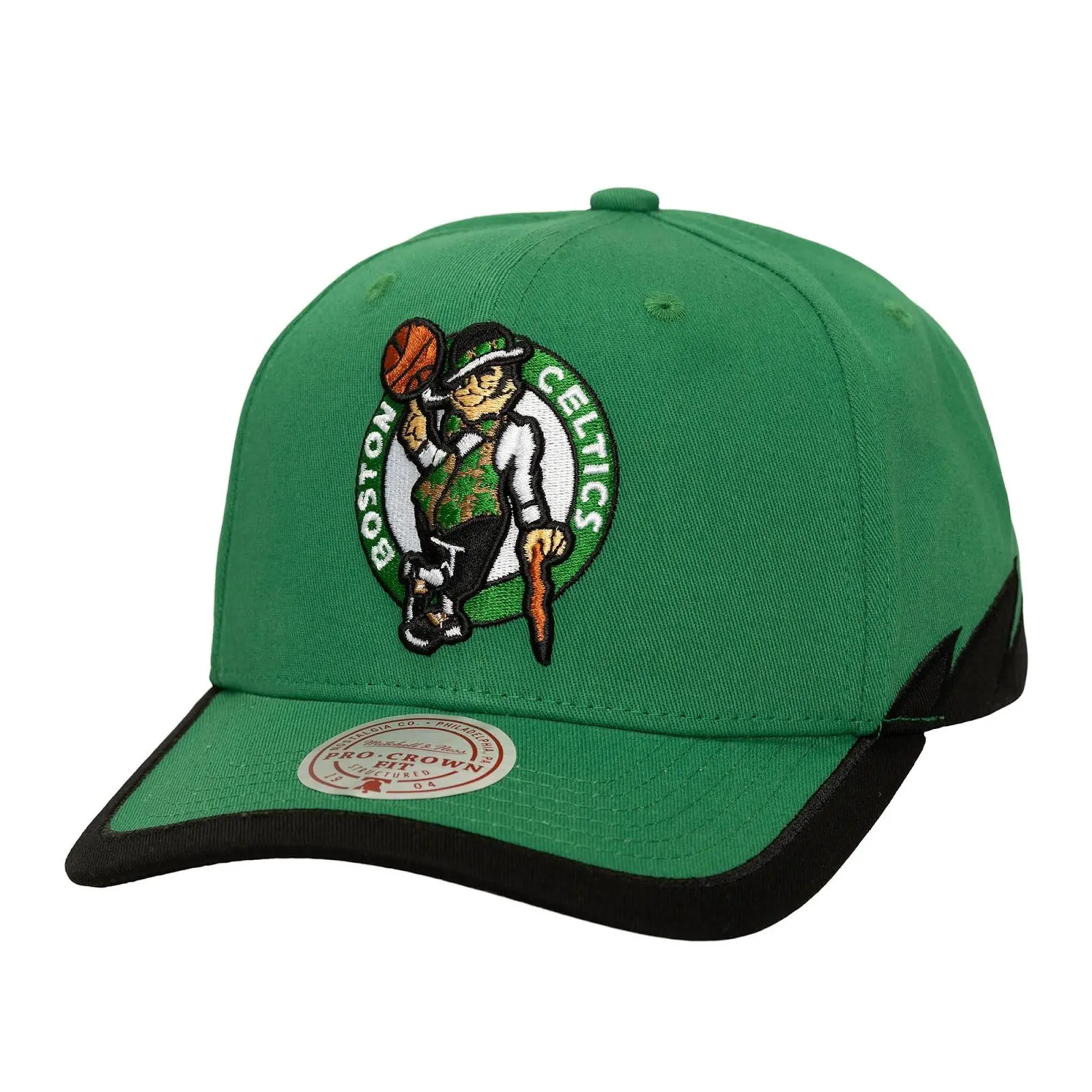 Boston Celtics Kelly Green Color Up Pro Crown Snapback Hat