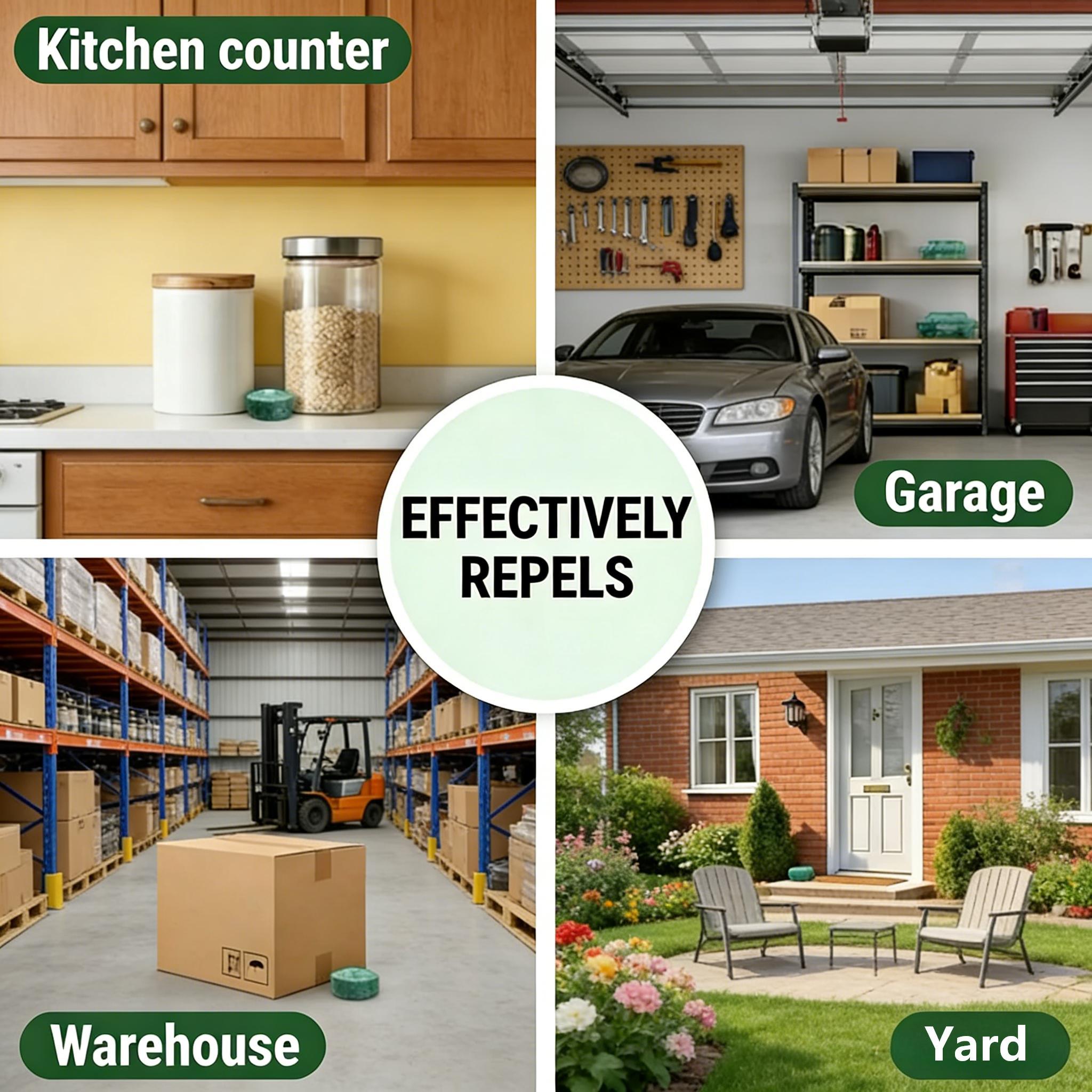 Aromatic Scented Balls! Infused with refreshing Peppermint and Lemon Oil. Long-lasting natural fragrance for indoor and outdoor use.Peppermint Oil Rodent Repellent