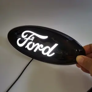 Ford Front LED Sign Lights – Dynamic Sequence Animated Grille Emblem for F-150, Explorer, Edge, and Transit |   OEM Style Upgrade, Installs in 5 Minutes – Draw attention with stunning lighting day or night!