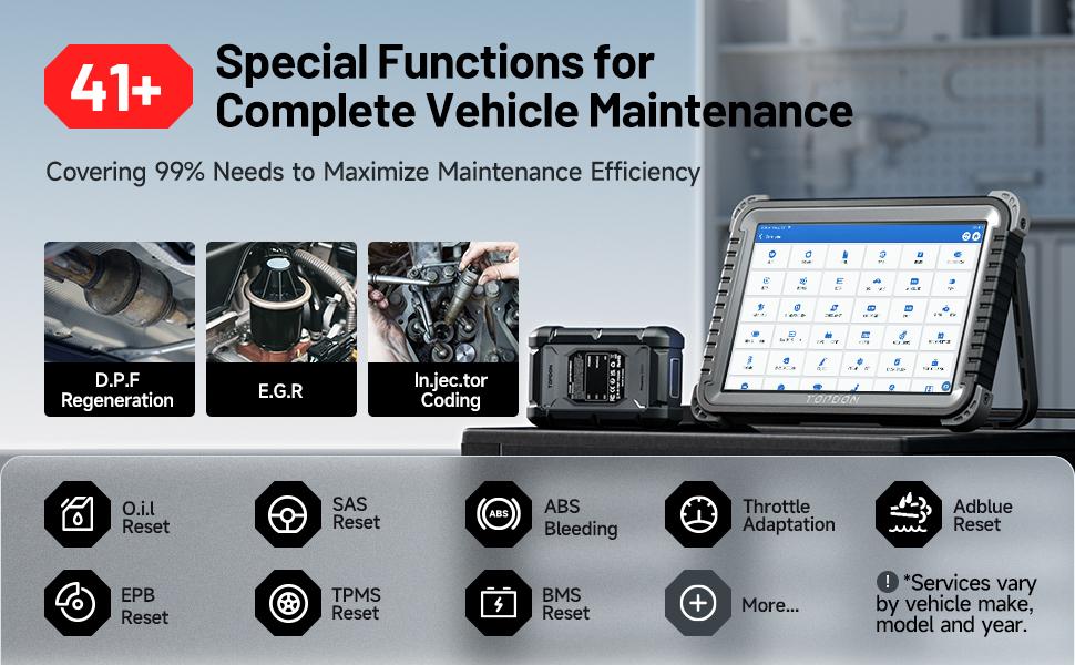 TOPDON Phoenix Plus 2 OBD2 Scanner, Bidirectional Car Diagnostic Scan Tool, ECU Coding, Topology Map, CANFD, OEM Full System, 41+ Service, 2 Years Free Update Automotive Scan Tool Obd Port