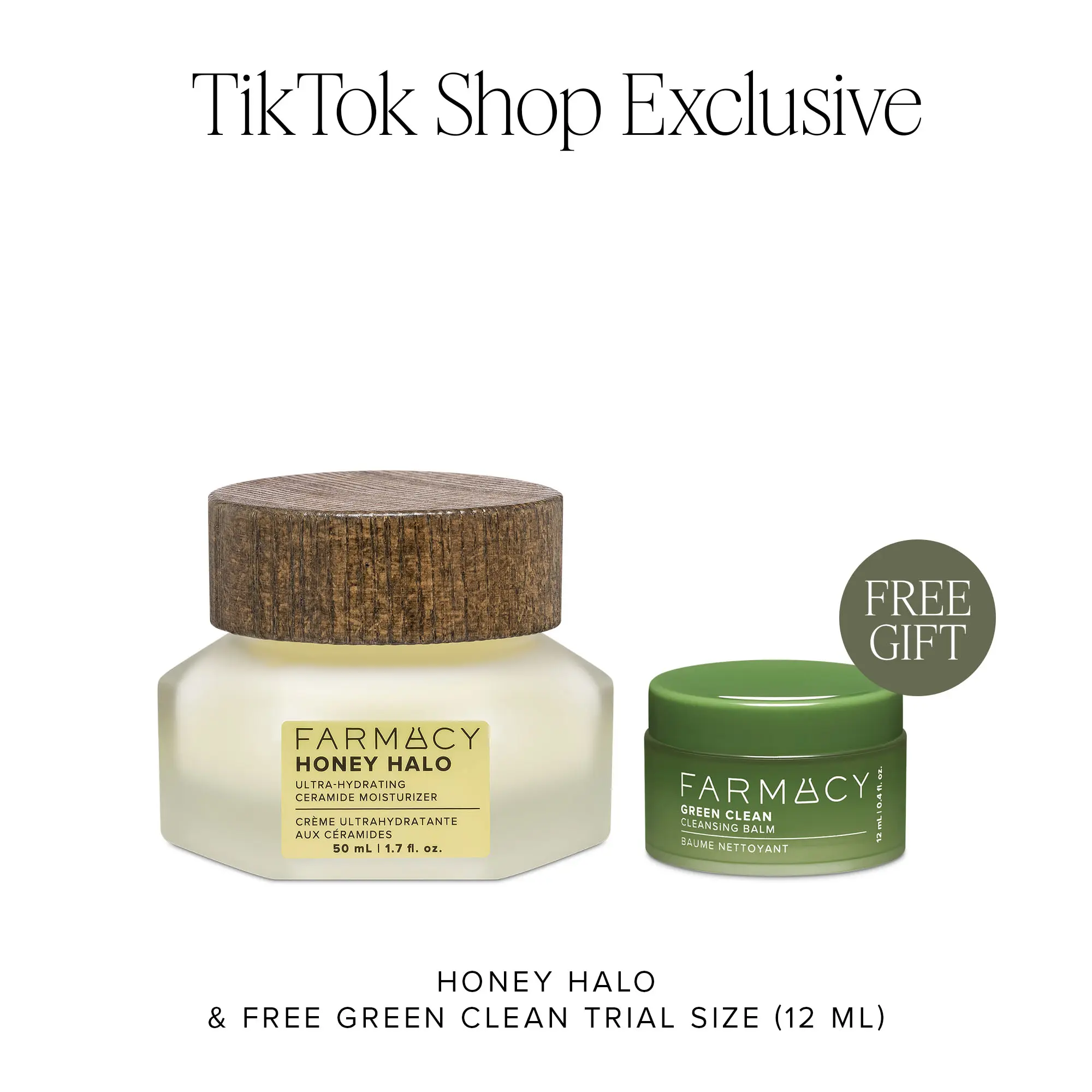 Farmacy Beauty Honey Halo Ceramide Moisturizer - Smooth Daily Moisturizing Blend Beauty Product with Shea, Hydration, Skin Repair, Comfort & Glow Up Benefits