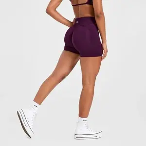 AYBL Adapt Seamless Shorts Perfect Gym Shorts with Engineered Scrunch Knit Enhanced Glute Contouring V Back Waistband True Mid Rise Fit