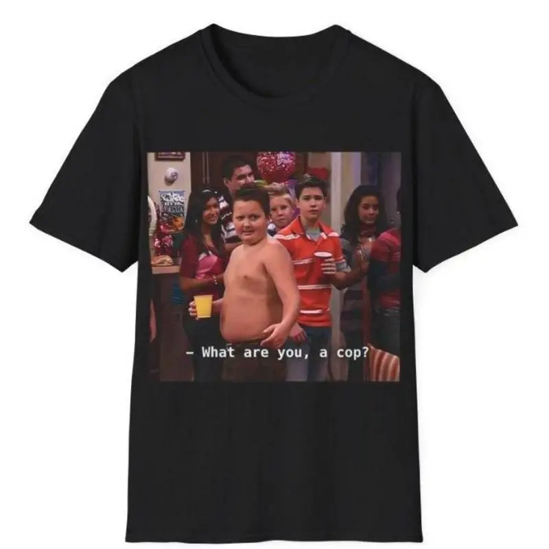 [100% Cotton] Gibby What Are You A Cop Unisex T-Shirt, Gibby Adult Casual T-Shirt Menswear Top Underwear Tshirt Streetwear Tropical Golf Gift T-Shirt For Men And Women
