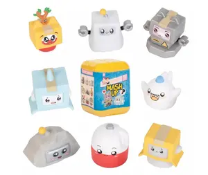 LankyBox Mystery Squishy Mini Figure Series 7 - Mash up - SUPER FUN MYSTERY SURPRISE Toy Kid, AGES 3+ squeeze