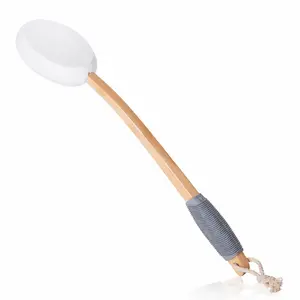 Back Lotion Applicator 17 Inch – Self Tanner Applicator for Hard-to-Reach Areas, Washable & Reusable