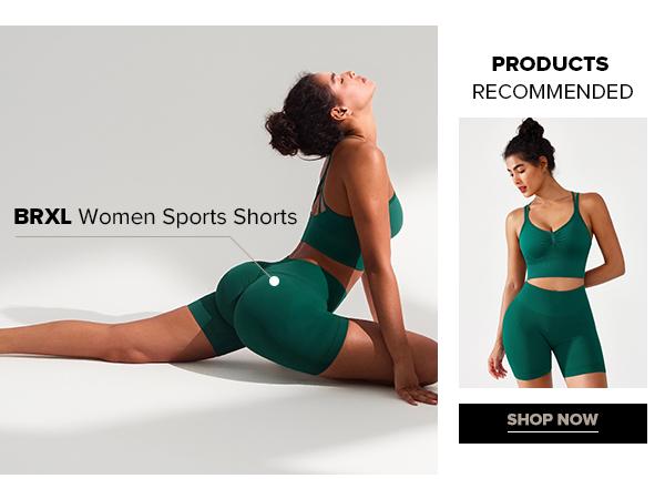 BRXL BrxlGrit【Discount for live】Seamless High Waisted Tummy Control Yoga Impact Shorts - Comfortable Fit Versatile Style for Yoga and Active Lifestyle in Green - Gym Exercise Activewear-brxl-1 BRXL BrxlGrit【Discount for live】Seamless High Waisted Tummy Control Yoga Impact Shorts - Comfortable Fit Versatile Style for Yoga and Active Lifestyle in Green - Gym Exercise Activewear-brxl-1