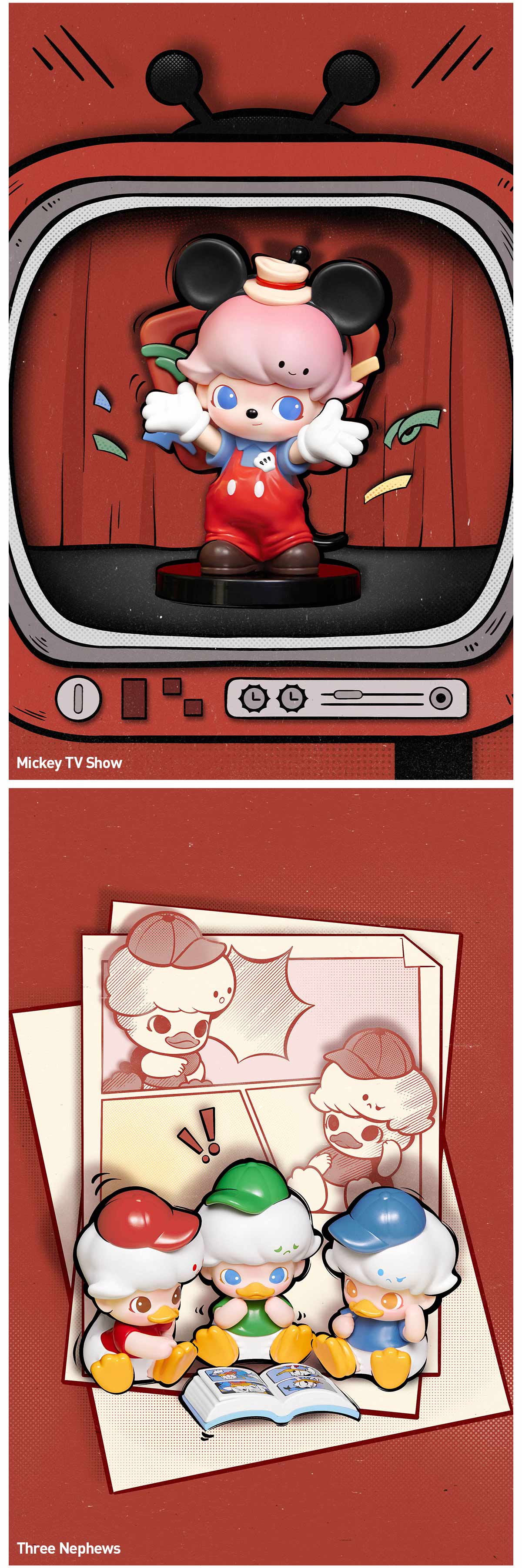 POP MART DIMOO WORLD × DISNEY Series Figures POP MART DIMOO WORLD × DISNEY Series Figures