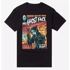 Scream Ghost Face Comic Cover T-Shirt