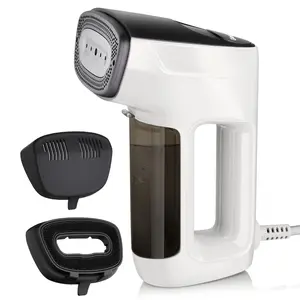 Vacuum Garment Steamer — 2-in-1 Handheld Clothes Steamer with Suction Grip, 1200W Fast Heat, 150ml Tank, Portable Travel Steam Iron for Wrinkle Removal at Home, Dorm & Hotel