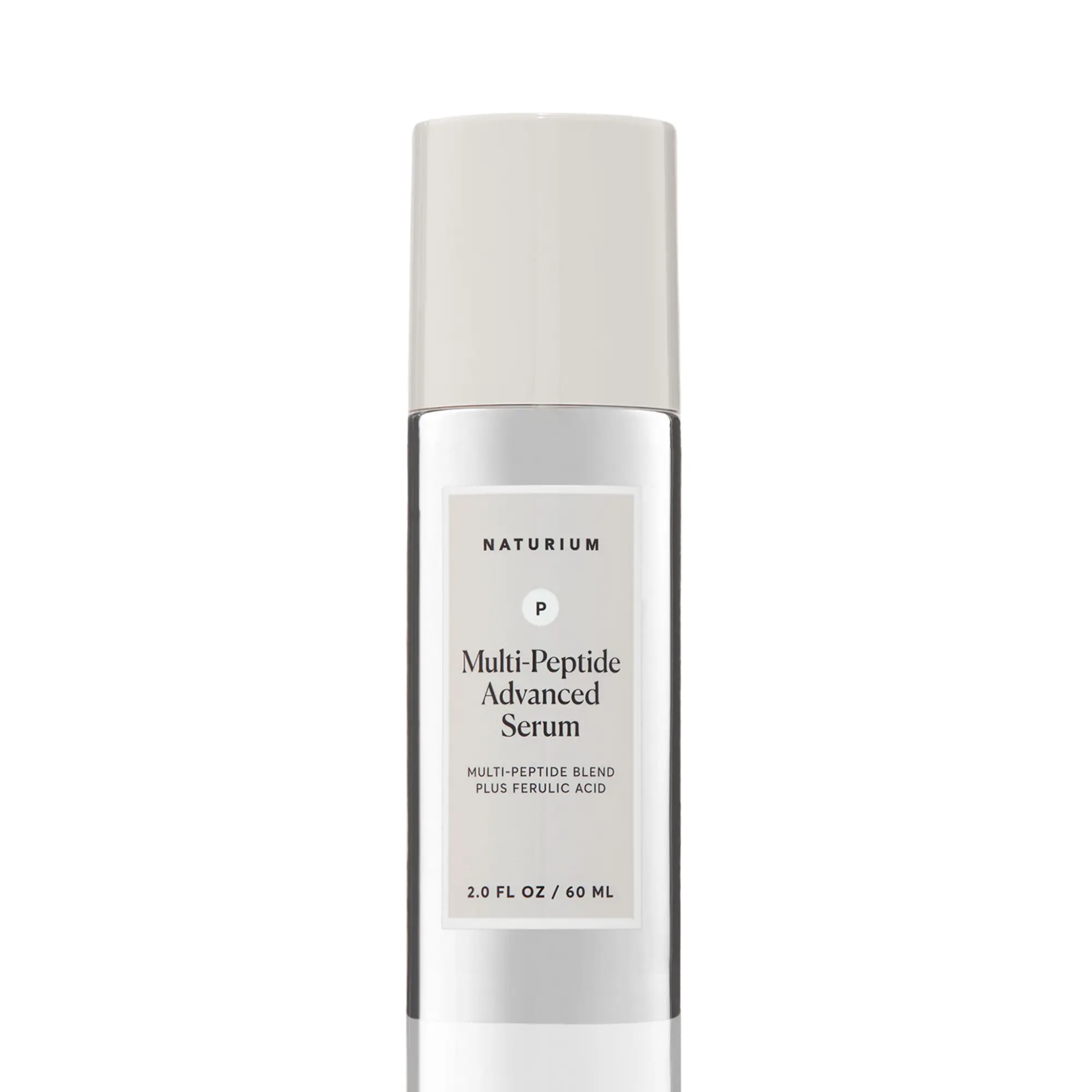 Naturium Multi-Peptide Advanced Serum - Jumbo (60ml) Serum for Wrinkles, Copper Peptides and Argireline Amplified Peptides