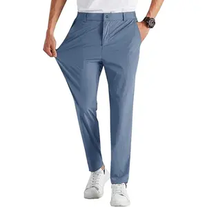 Runcati Men‘s Stretch Golf Pants Casual Slim Fit Dress Pants Elastic Waist Tapered Work Cropped Trousers Runcati Men‘s Stretch Golf Pants Casual Slim Fit Dress Pants Elastic Waist Tapered Work Cropped Trousers