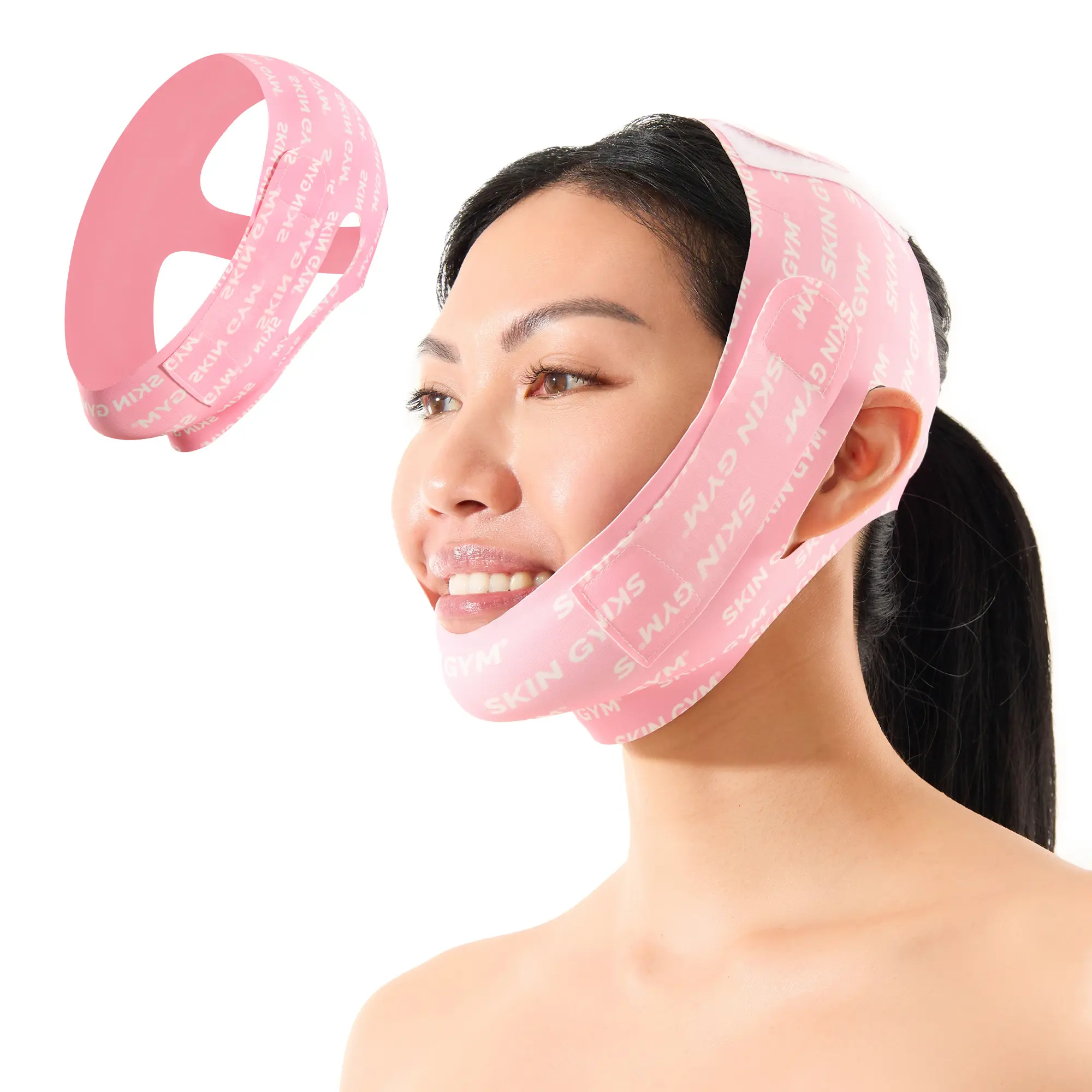 Skin Gym Morning Shed Chin Strap Overnight Facial Support | Adjustable Fit & Comfortable Overnight Wear