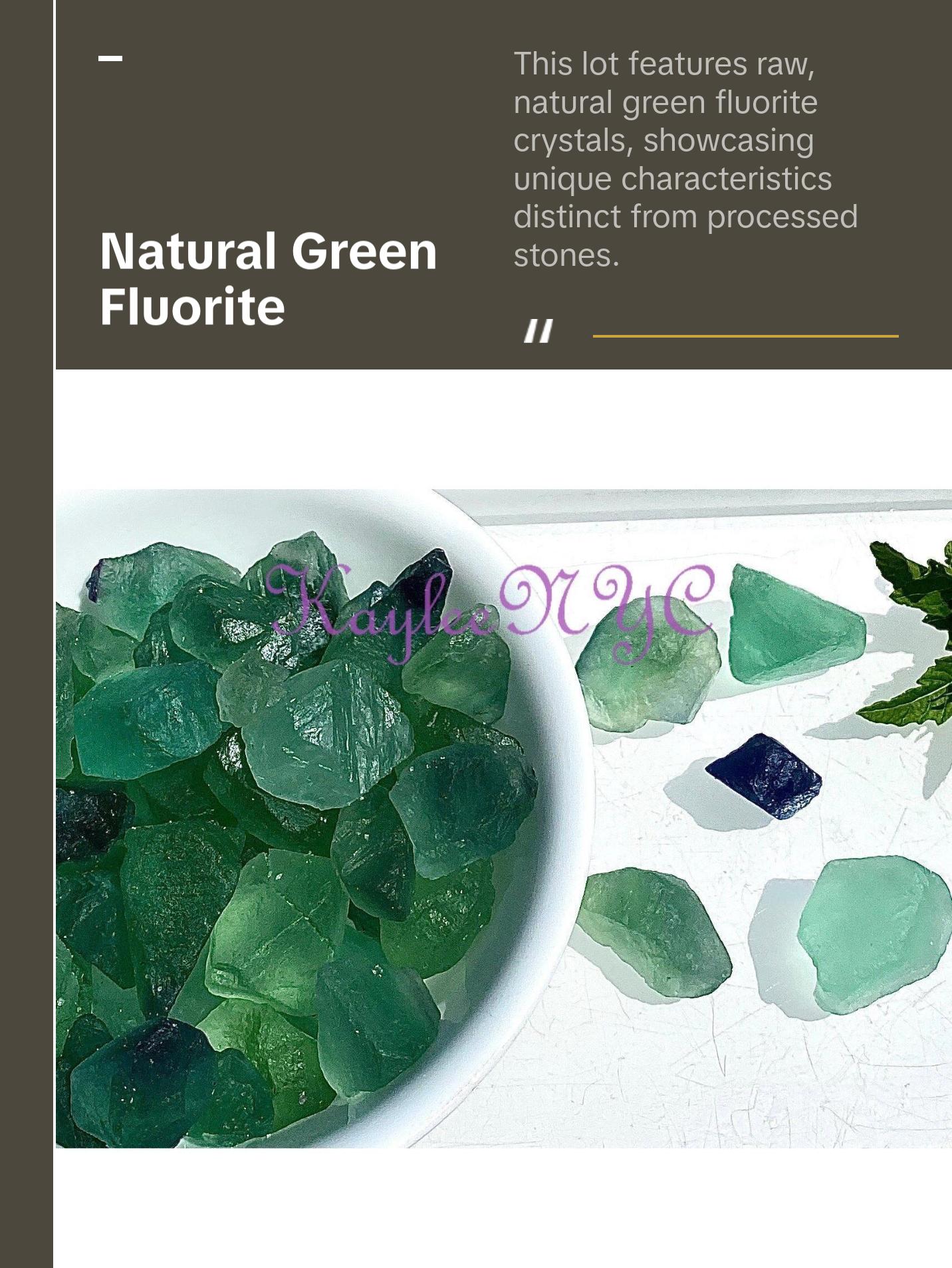 Wholesale Lot 2 Lbs Natural Green Fluorite Crystal Raw Nice Quality