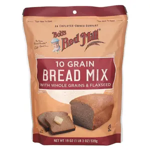Bob's Red Mill 10 Grain Bread Mix with Whole Grains & Flaxseed, 19 oz (539 g)