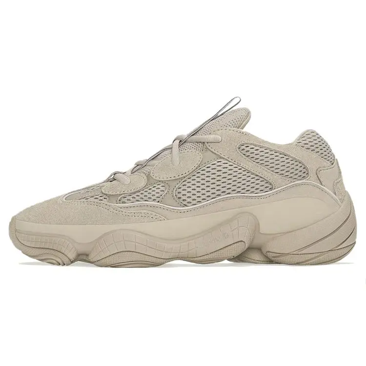 Adidas Yeezy 500 'Taupe Light' Casual Sports Shoes, Men's/Women's Athletic Sneakers for Daily Wear, Rubber, Chunky, Unisex, Lightweight