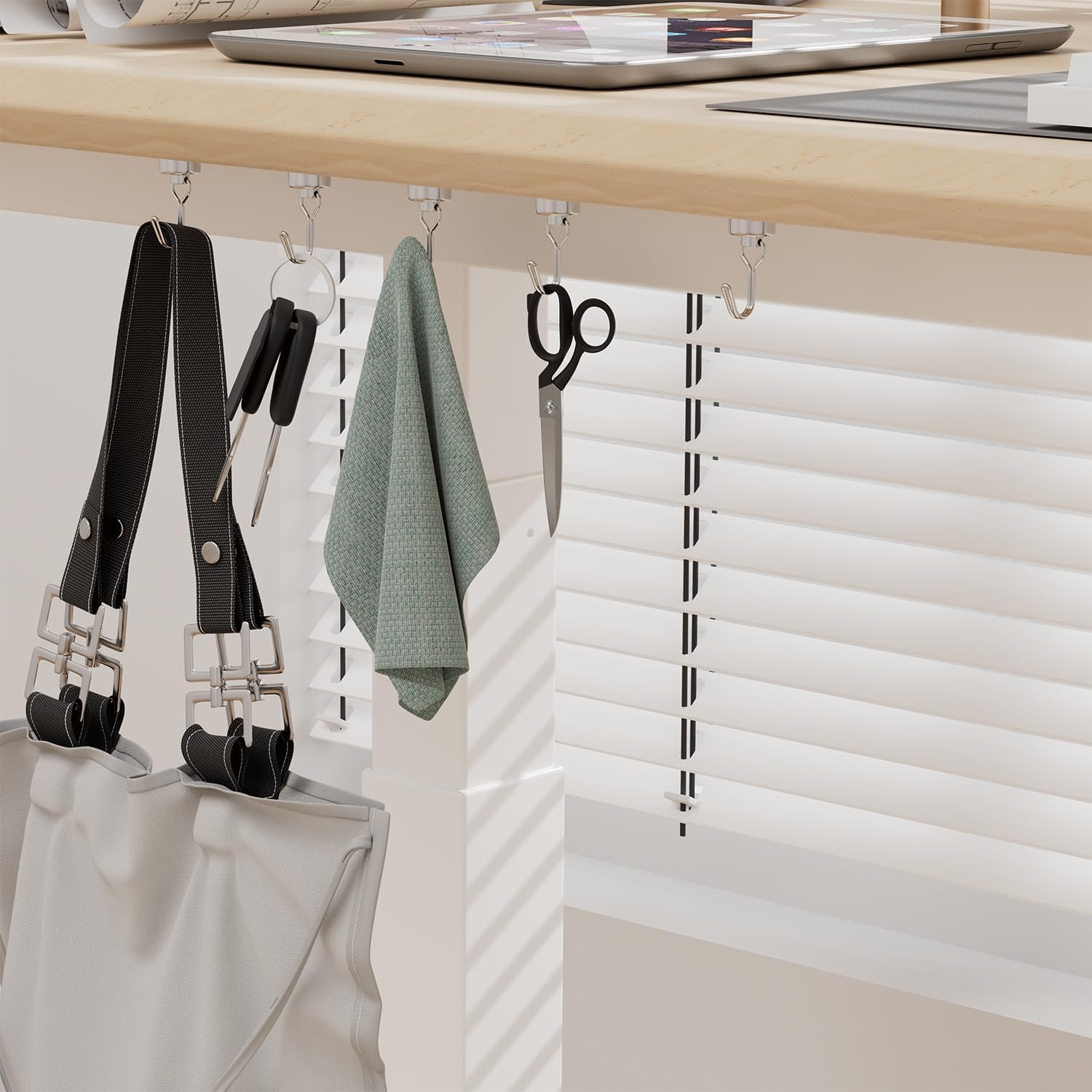 VAYWET 8pcs Strong 30LBS Magnetic Suction Hook, Punch-Free Storage, Swivel Swing Magnetic door Hook Refrigerator Strong Neodymium Magnet Hook Hanging Perfect for Refrigerator Other Magnetic Surfaces, Cruise Cabin Ship Essentials Fridge Classroom Kitchen VAYWET 8pcs Strong 30LBS Magnetic Suction Hook, Punch-Free Storage, Swivel Swing Magnetic door Hook Refrigerator Strong Neodymium Magnet Hook Hanging Perfect for Refrigerator Other Magnetic Surfaces, Cruise Cabin Ship Essentials Fridge Classroom Kitchen