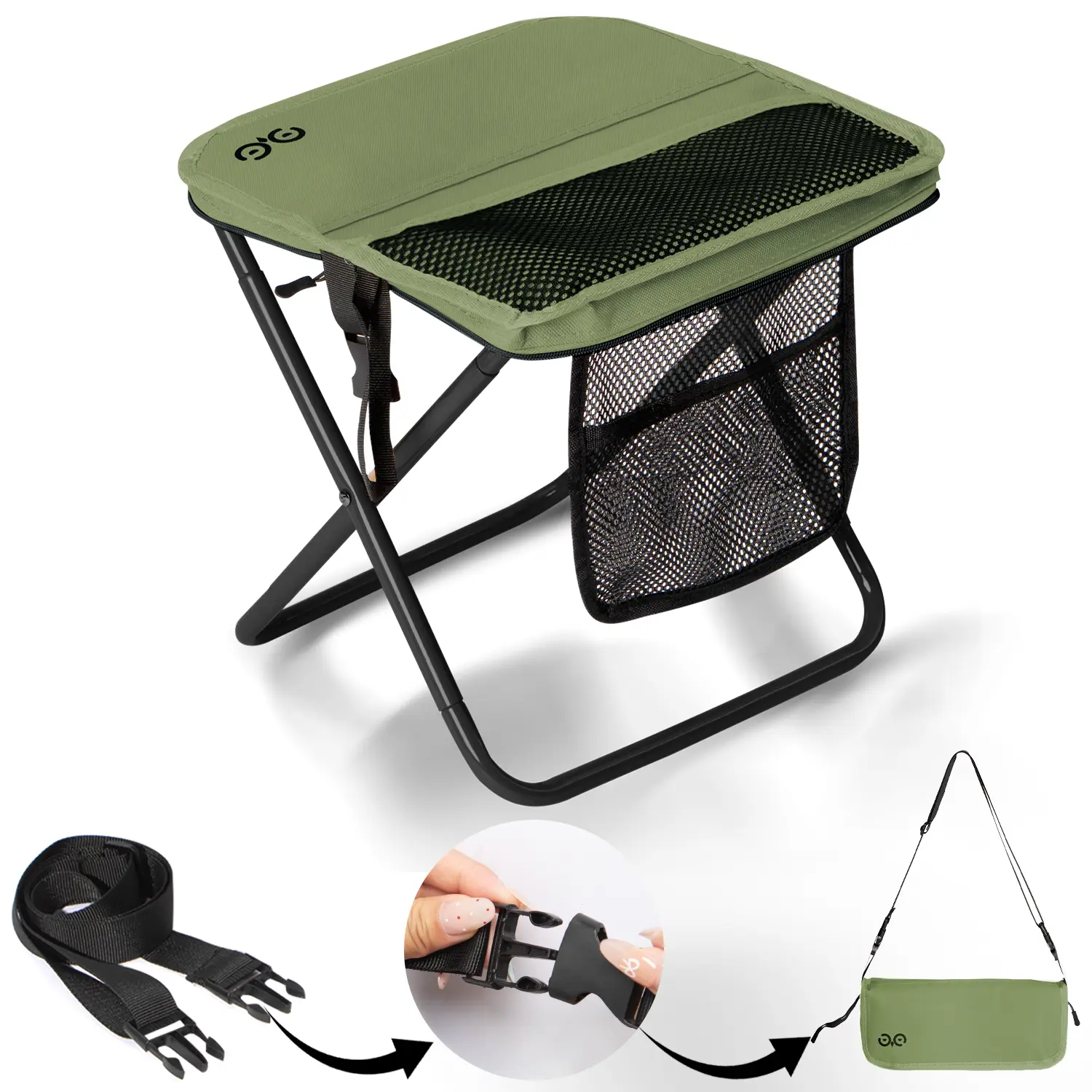 Camdoor】 Folding Stool - Portable & Ultra Lightweight Aerospace
