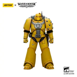 JOYTOY Warhammer The Horus Heresy 1/18 Action Figure Imperial Fist MKVI Tactical Legionary JT03028