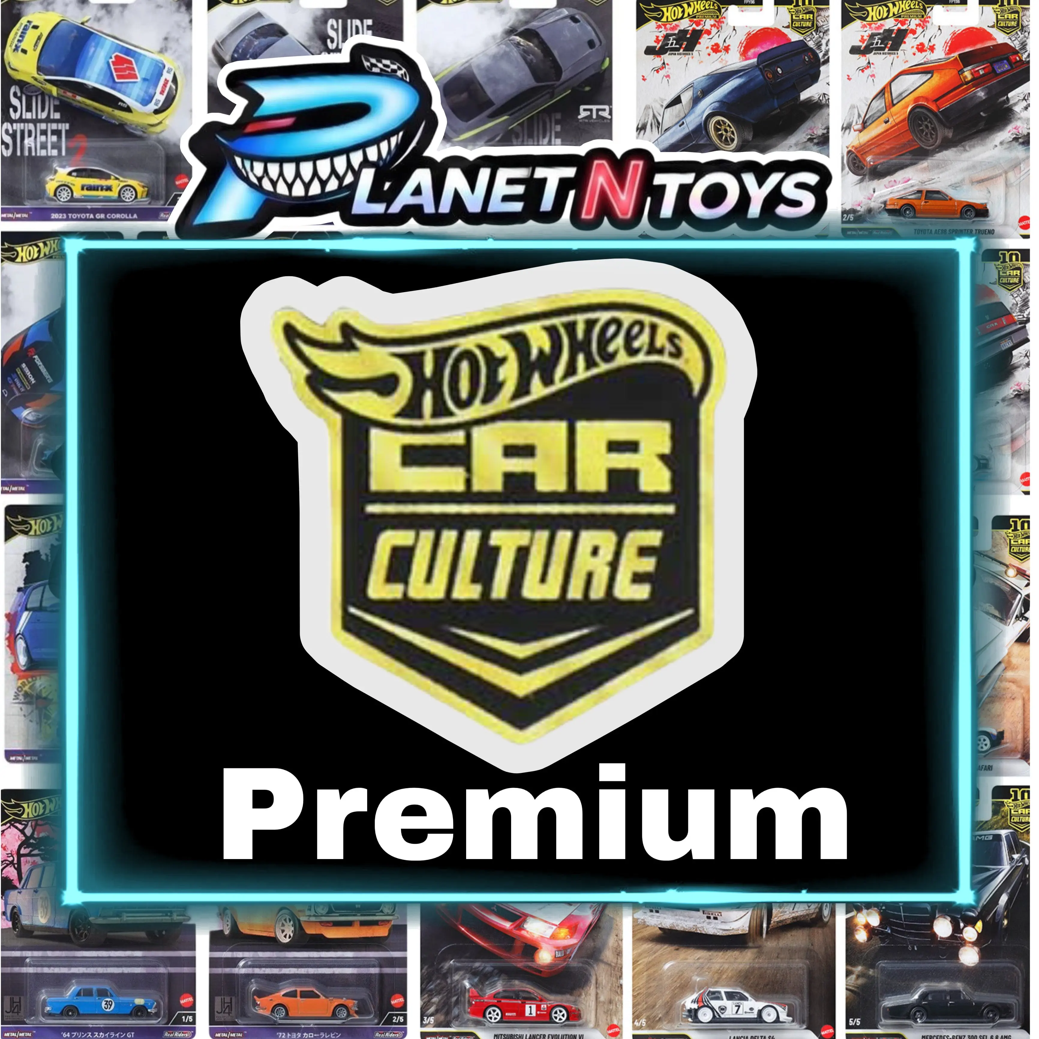 Hot Wheels Premium Car Culture Diecast Assorted Models 1:64 Hot Wheels Premium Car Culture Diecast Assorted Models 1:64