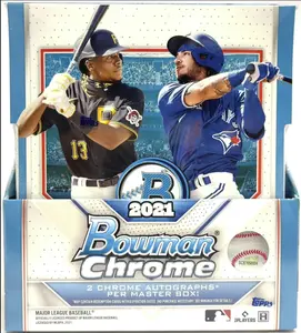 2021 Bowman Chrome Baseball Hobby Box