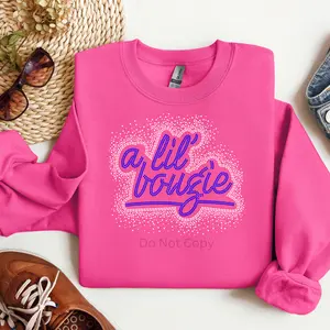 A Lil Bougie Royal/Crystal Rhinestone Transfer