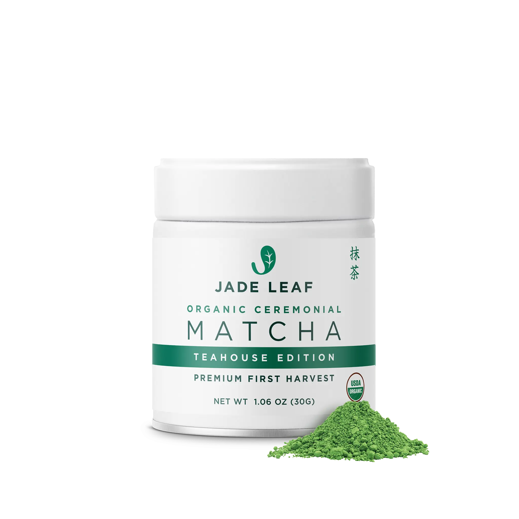 Organic Ceremonial Matcha - Teahouse Edition Premium First Harvest Tea with Antioxidants & Caffeine 1.04 oz - Beverage
