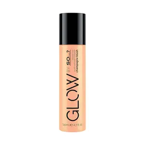 So…? Glow Shimmer Mist - Body Spray for Women - Fruity, Floral, Lily Notes - Adds Sparkle and Fragrance - Vegan Body Mist - Champagne Blush - 4.7 oz