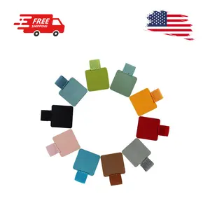 10 Pack Self-Adhesive Pen Loop Holder, Pen Loop Holder Set with 10 Colors