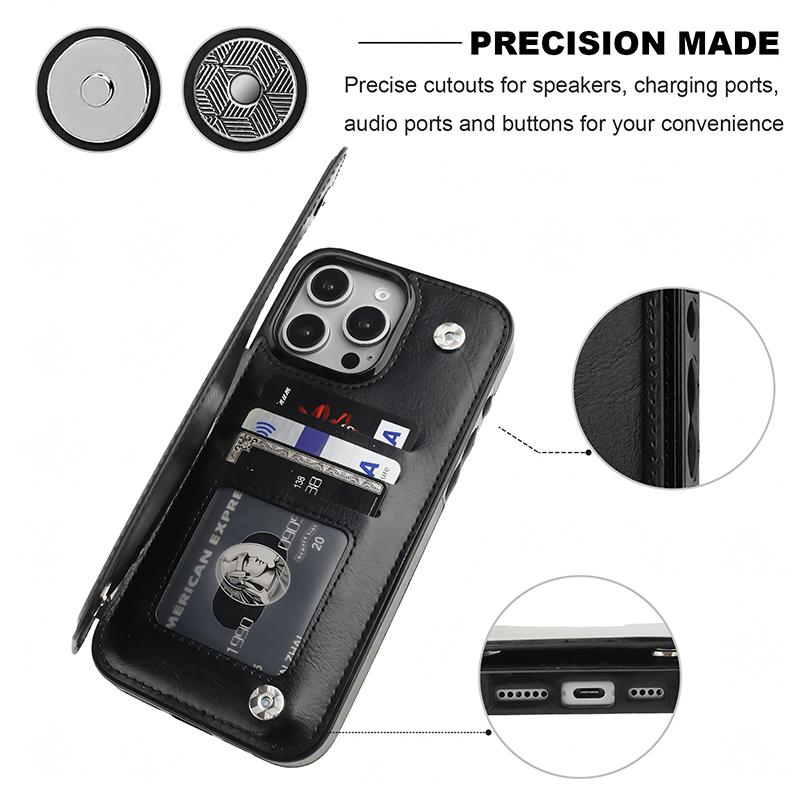 Milwaukee Pattern Phone Cases Compatible For With iphone 17 16 15 14 13 12 PRO PLUS MAX AIR PU Black Brown Pink Durable Flip High quality Leather Credit Card Bag Holder Mother Gift Wallet Shockproof Anti-Drop Full Protection Shell Cover