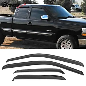 Window Visor for Chevy Silverado GMC Sierra Extended Cab 1999-2006 Acrylic