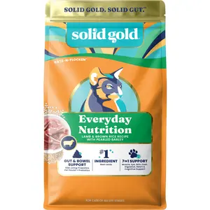 Solid Gold Katz-N-Flocken™ Lamb & Brown Rice Dry Food for All Cats