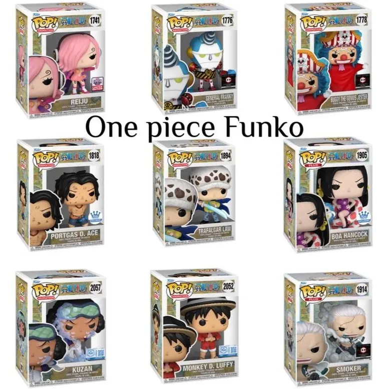 One Piece Funko Pop Vinyl Figures Listing