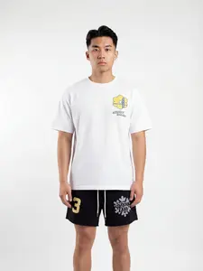 Snowday San Francisco Bridge Graphic Tee - Heavyweight Cotton Oversized T-shirt for Men Streetwear World Tour Collection Golden Gate Bridge Inspired