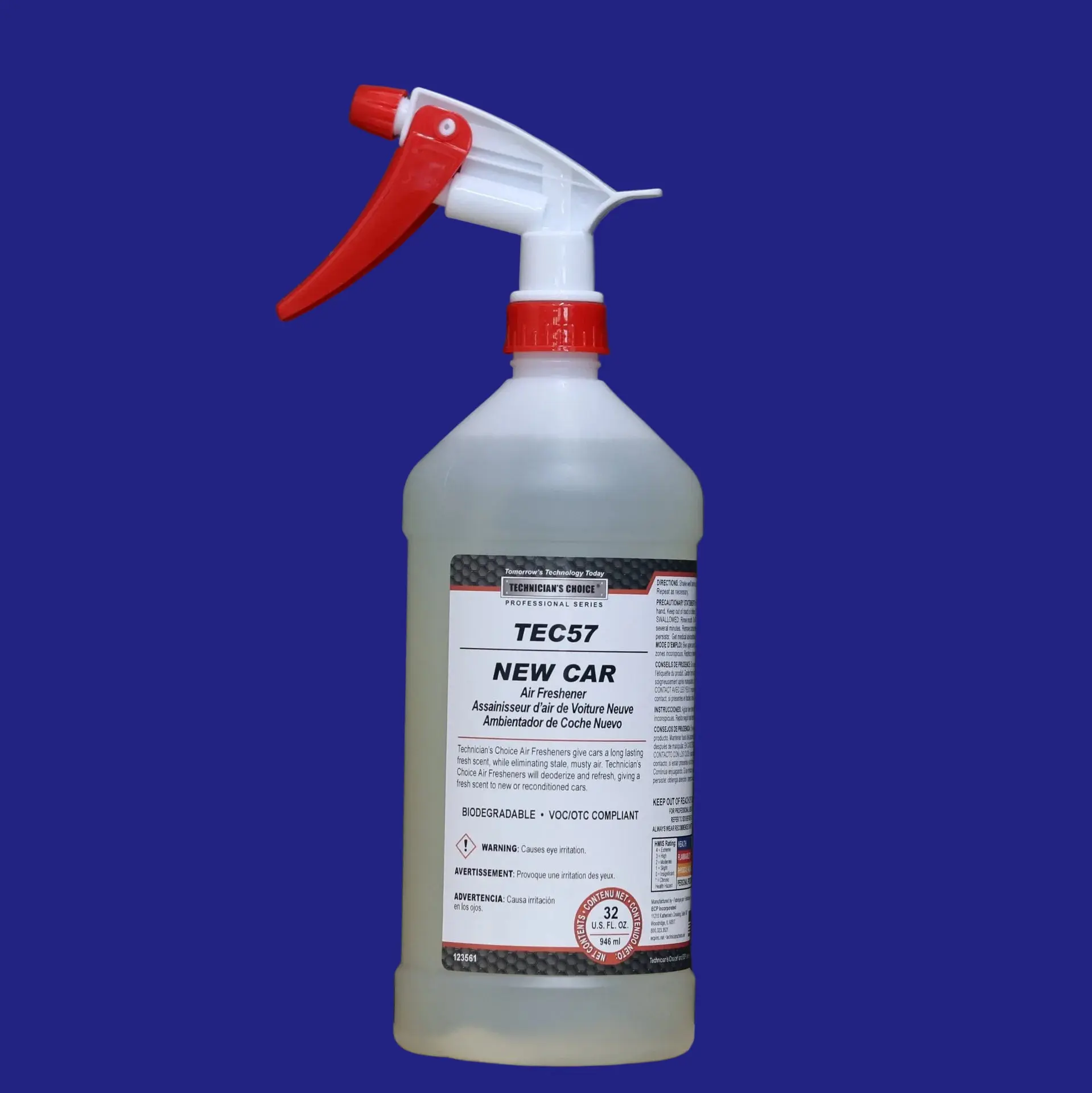 TEC AIR FRESHENER NEW CAR QUART TEC57