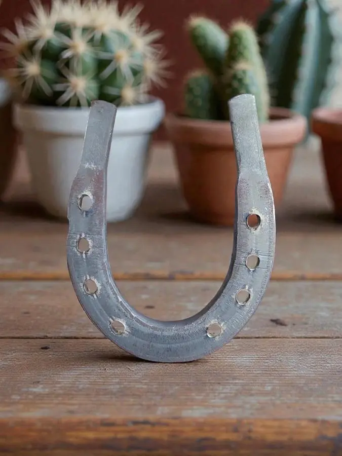Real Iron Horseshoe | Lucky Protection Charm for Home & Altar