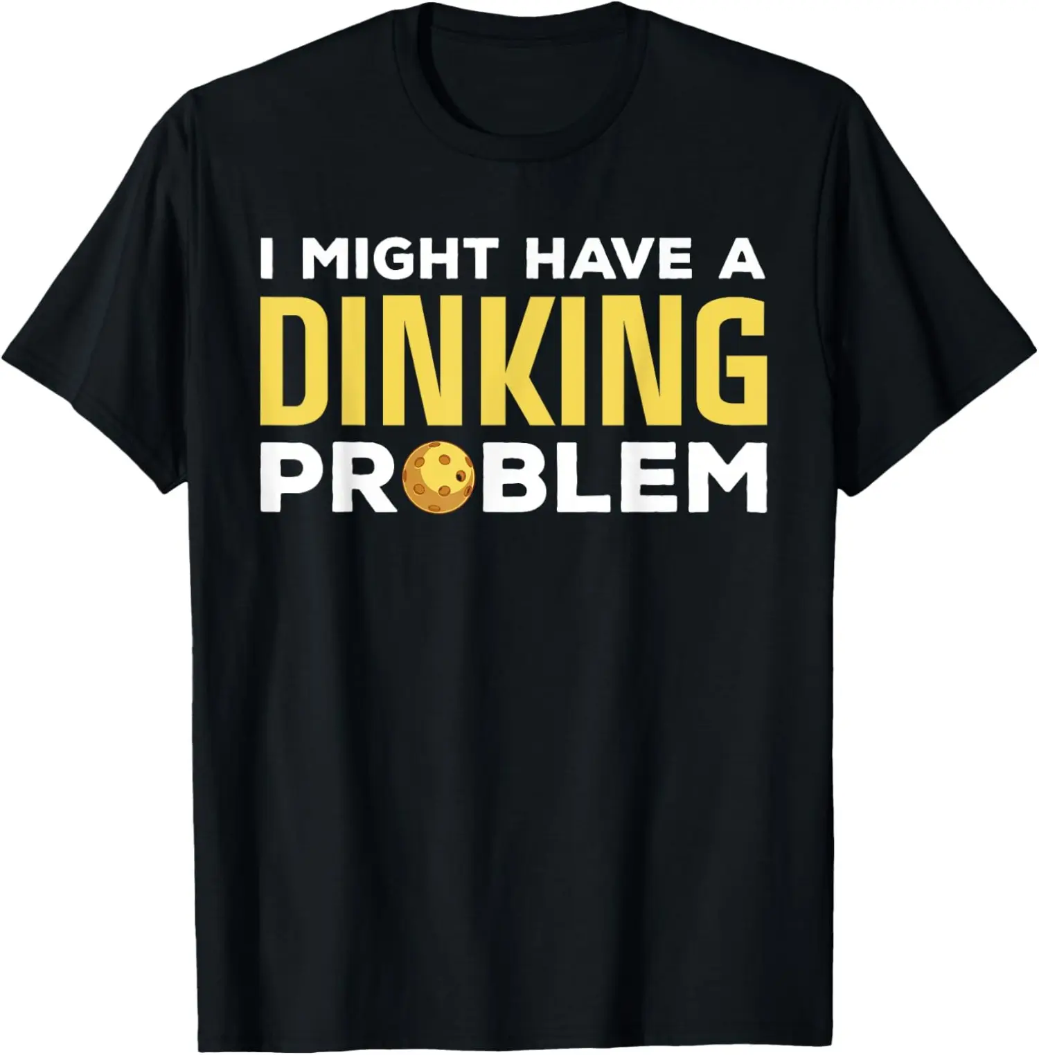 Unisex Men's Short-Sleeve Sports T-Shirt - Unique Print Pickleball Design for Pickleball Play Dink Players, Outdoor Sports Top, Sports-Themed Graphic Sports T-Shirt