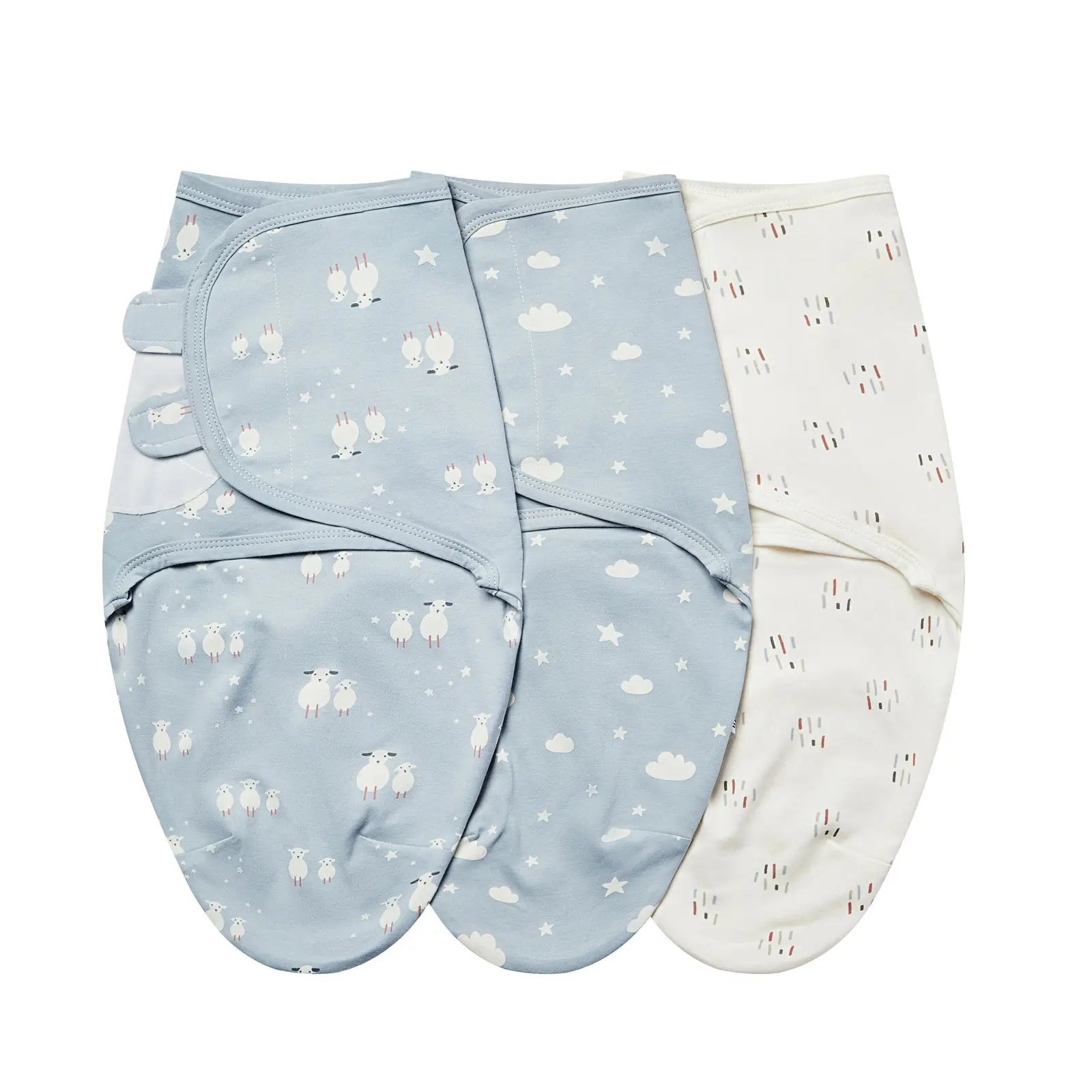 Insular Baby Swaddle Blankets – Soft Cotton Adjustable Wraps for Newborns and Infants, 3-Pack Sleep Sacks for Boys and Girls ,baby items,  newborn baby stuff